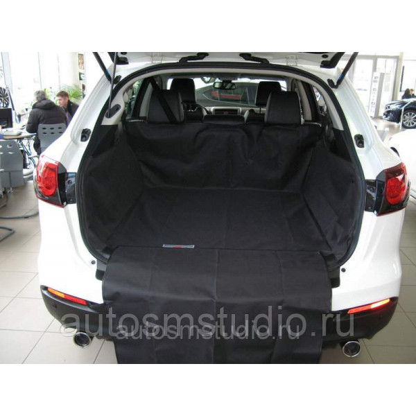 Чехол багажника Standart для Mazda 3 III (чёрный, серый)
